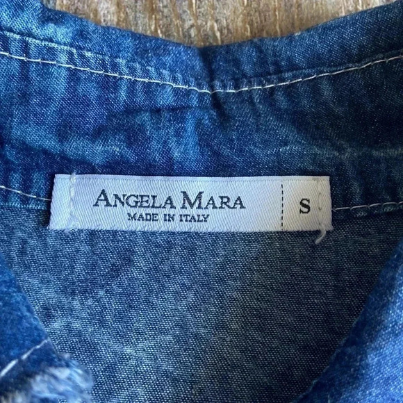 Angela Mara |  Sleeveless Blouse - Picture 5 of 8